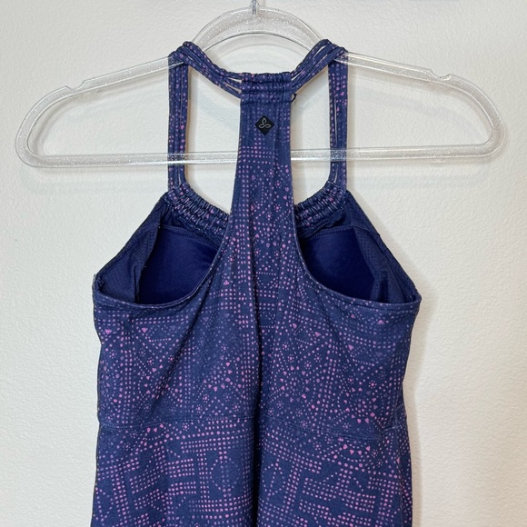 Prana Navy Blue with Pink print size 4 - Picture 7 of 13